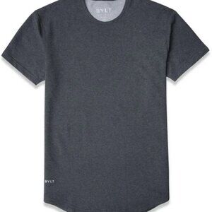 BYLT Lux Blend T shirt, Large - Dark Heathered Grey